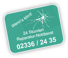 Glas Kleis 24-h-Reparaturservice